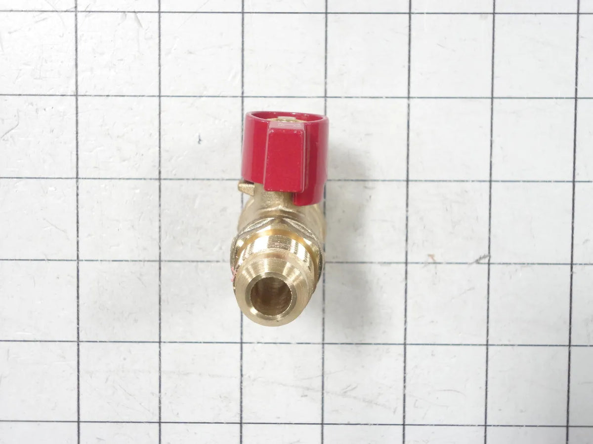 USD Products Straight Gas Ball Valve 1/2 In. OD Flare x 1/2 In. FIP 01-487