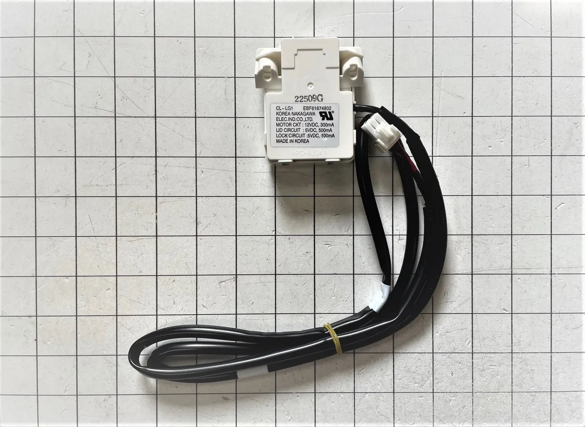 LG Washer Lid Lock Switch Assembly EBF61674802