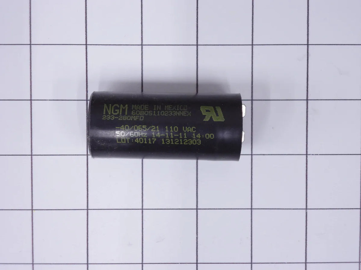 Frigidaire Washer Motor Capacitor and Shield Assembly 131715801