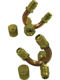 Supco U-Shaped Connector with 1/4 Inch Male Flares SF9644