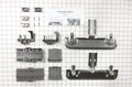 Whirlpool Dishwasher Upper Dishrack Adjuster Kit W10712394