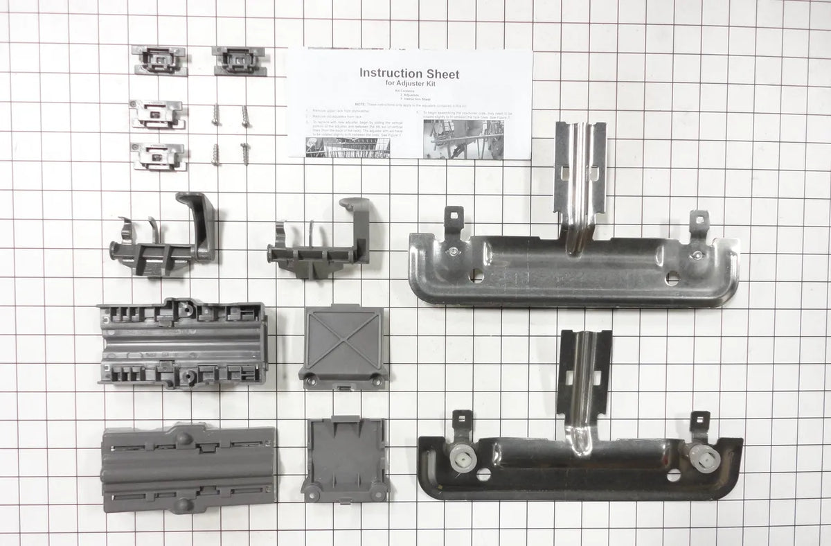 Whirlpool Dishwasher Upper Dishrack Adjuster Kit W10712394