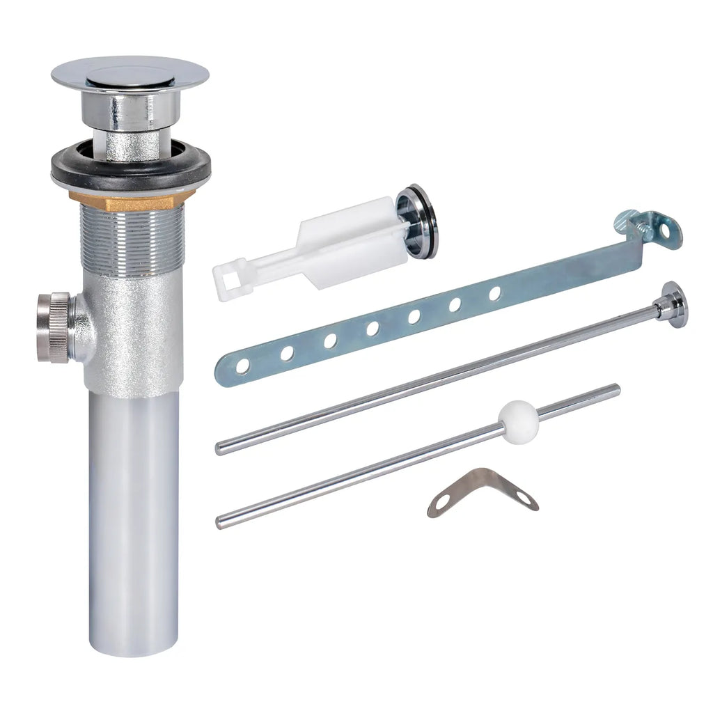 EZ-Flo Lavatory Sink Pop-Up Drain Assembly Chrome 10901