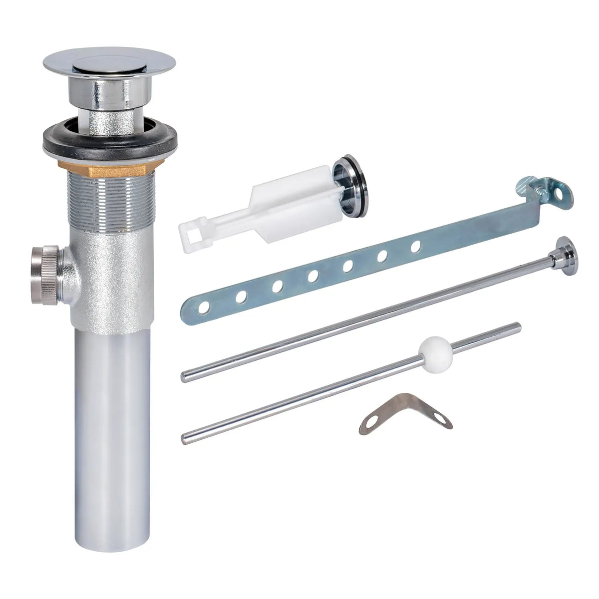 EZ-Flo Lavatory Sink Pop-Up Drain Assembly Chrome 10901