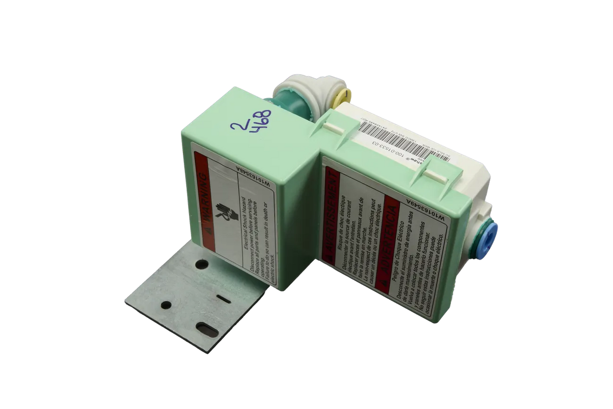 Whirlpool Ice Machine Water Inlet Valve WPW10340983