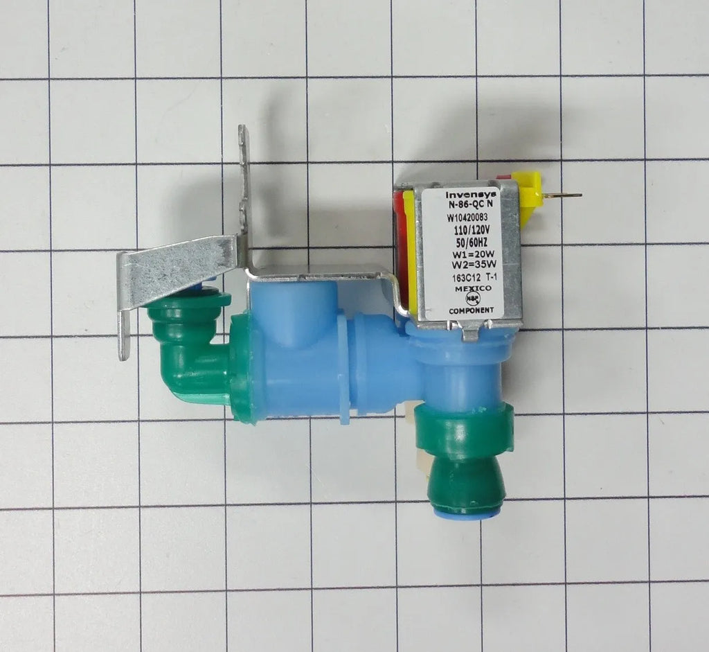 Whirlpool Refrigerator Dual Water Inlet Valve WPW10420083