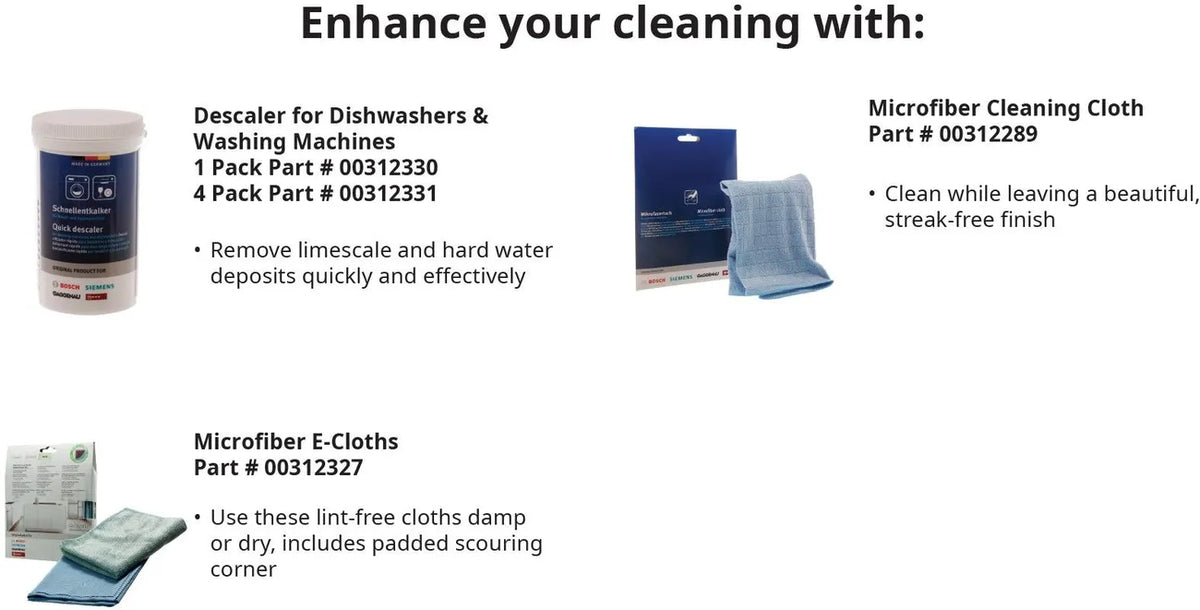Bosch Washing Machine Cleaner 00311925