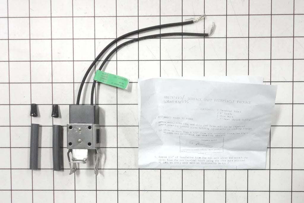 GE Range Surface Element Receptacle Kit WB17X5113