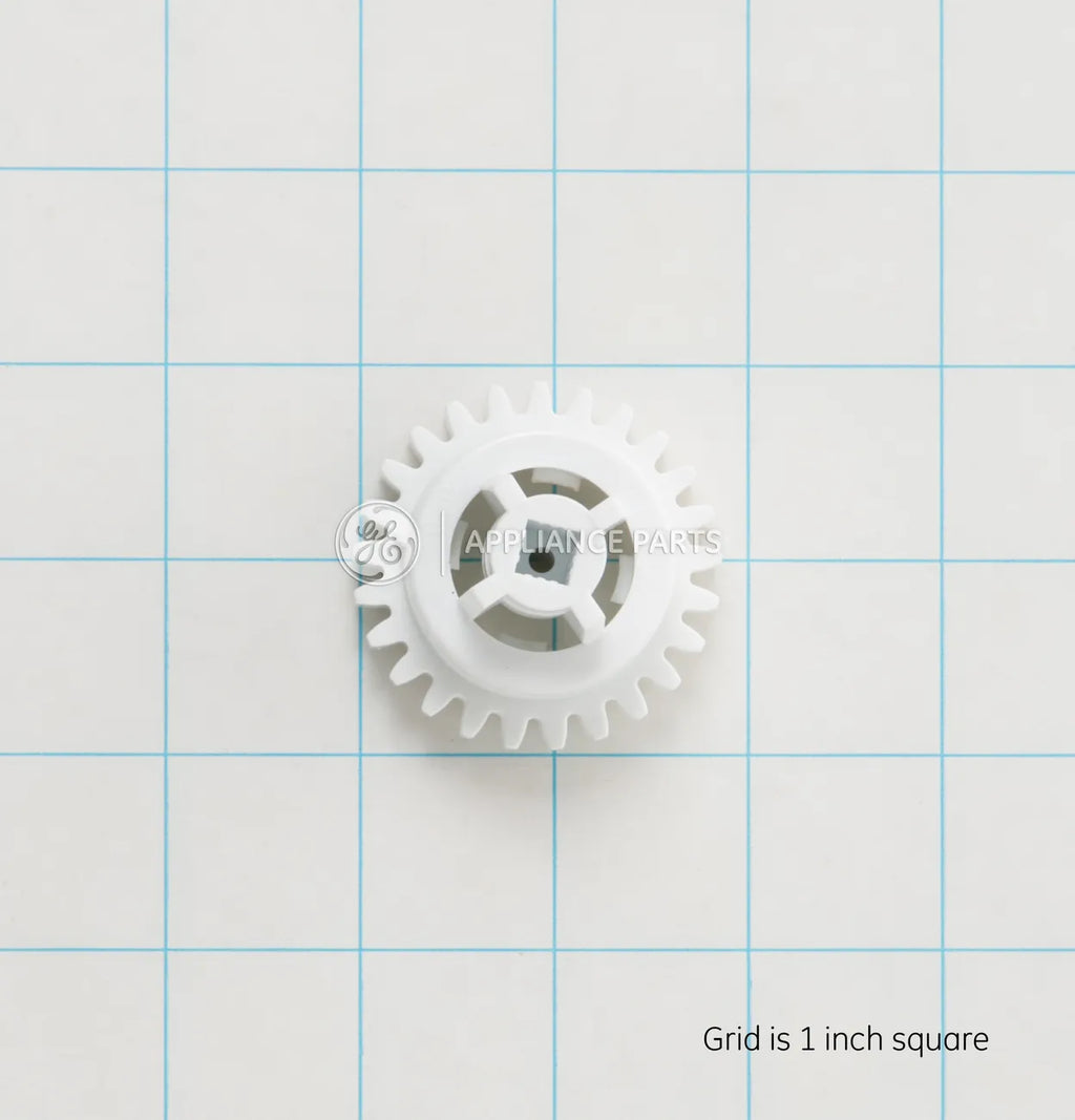 GE Refrigerator Lower Drawer Glide Gear Left Side WR02X13630