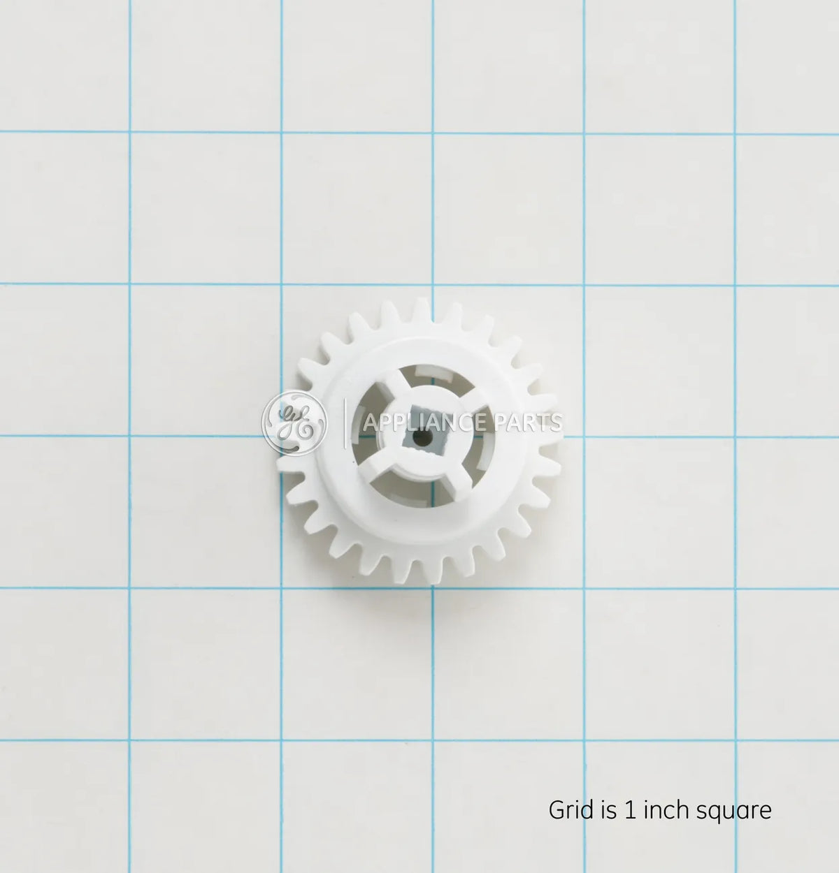 GE Refrigerator Lower Drawer Glide Gear Left Side WR02X13630