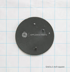 GE Gas Range Surface Burner Cap Black 9500 BTU WB29K10023