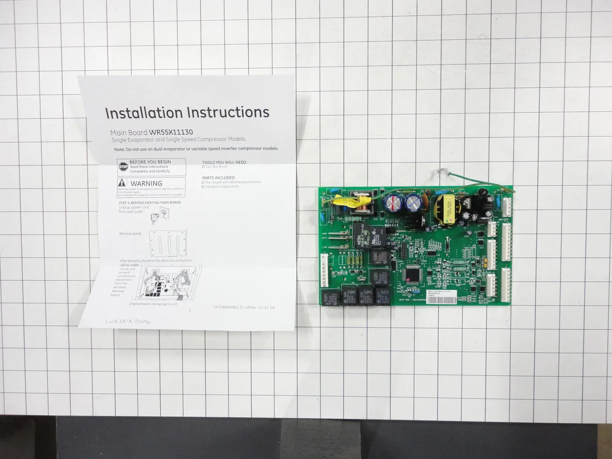 GE Refrigerator Main Control Board WR55X11130