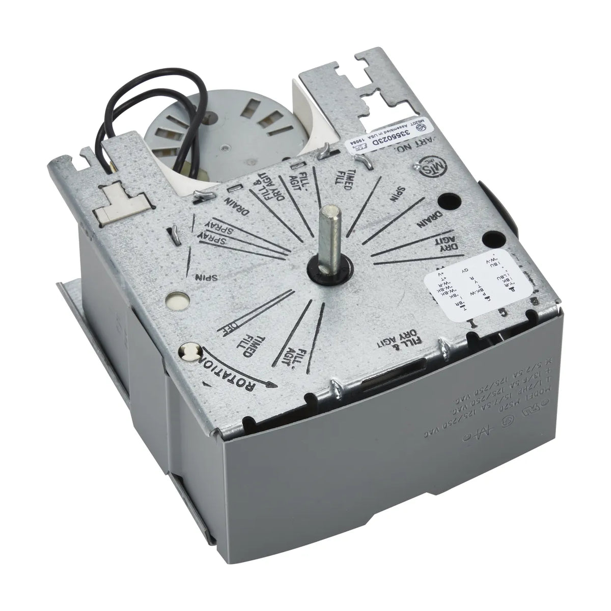 Whirlpool Washer Timer WP3355023