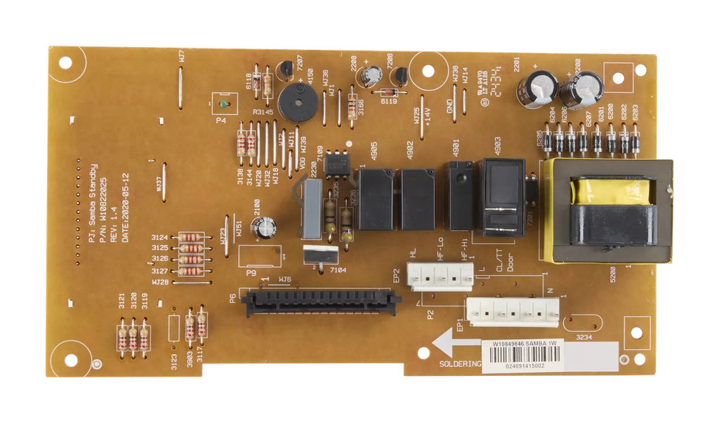 Whirlpool Microwave Control Board W11544456