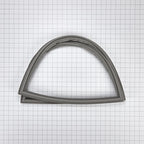 Whirlpool Refrigerator Freezer Door Gasket Gray WPW10714545