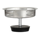 EZ-Flo Sink Strainer Replacement Basket Rubber Flat Bottom 3-1/2" 30051