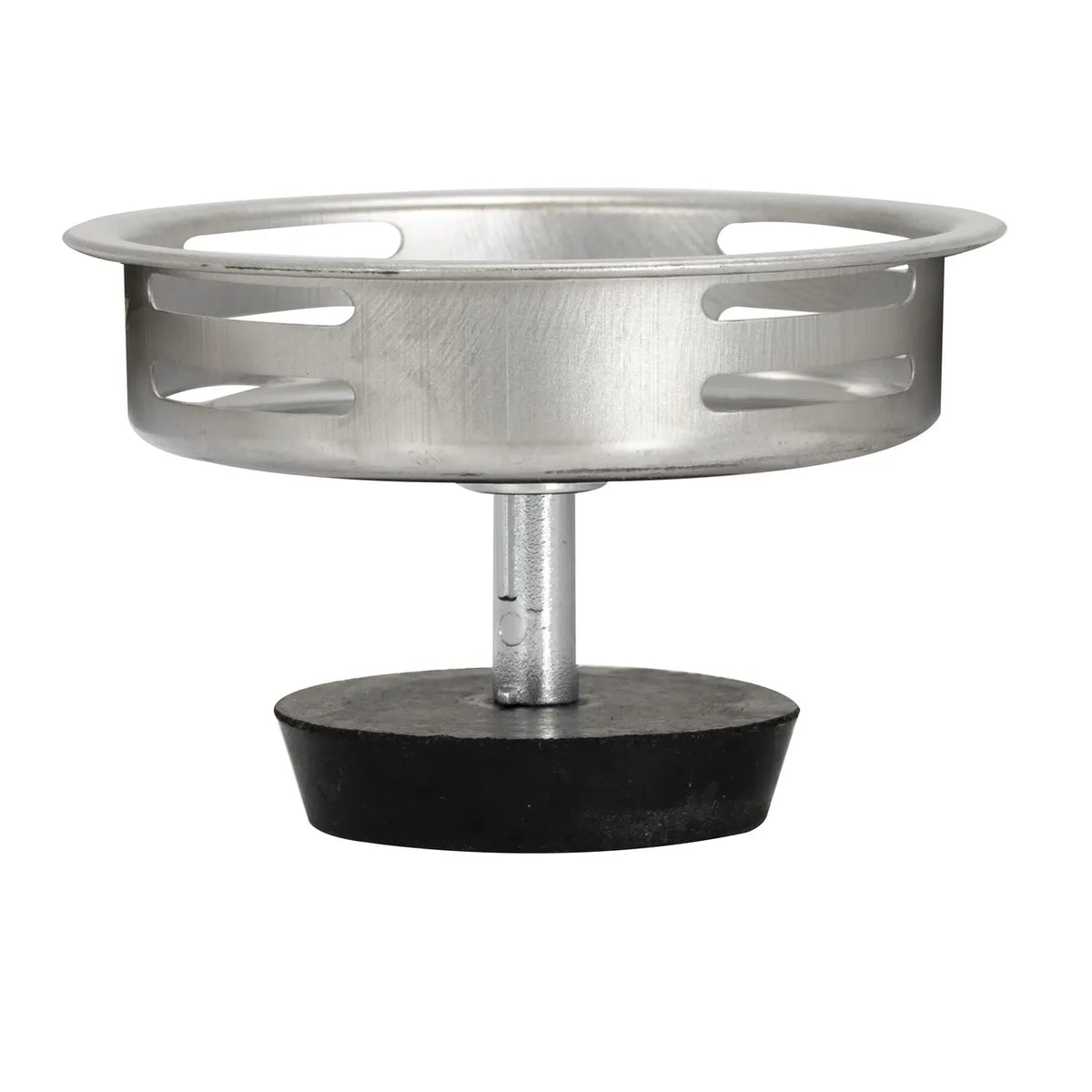 EZ-Flo Sink Strainer Replacement Basket Rubber Flat Bottom 3-1/2" 30051