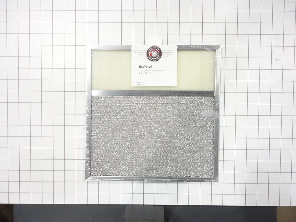 American Metal Filters Aluminum Range Hood Filter with Light Lens 11-7/16 x 11-3/4 RLF1128