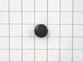 Frigidaire Refrigerator Hinge Bearing Hole Plug Button, Black 240381303