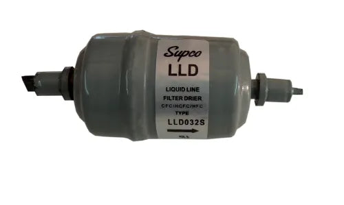 Supco Liquid Line Filter Drier 1/4" ODF Sweat 3 Cu. In. LLD032S