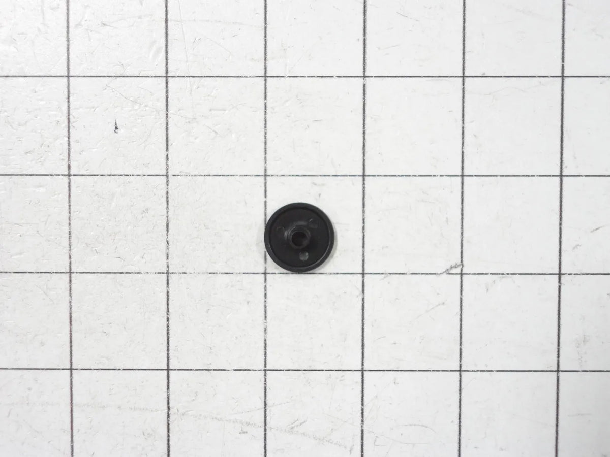 Frigidaire Refrigerator Upper Hinge Hole Plug Button, Black 215774918