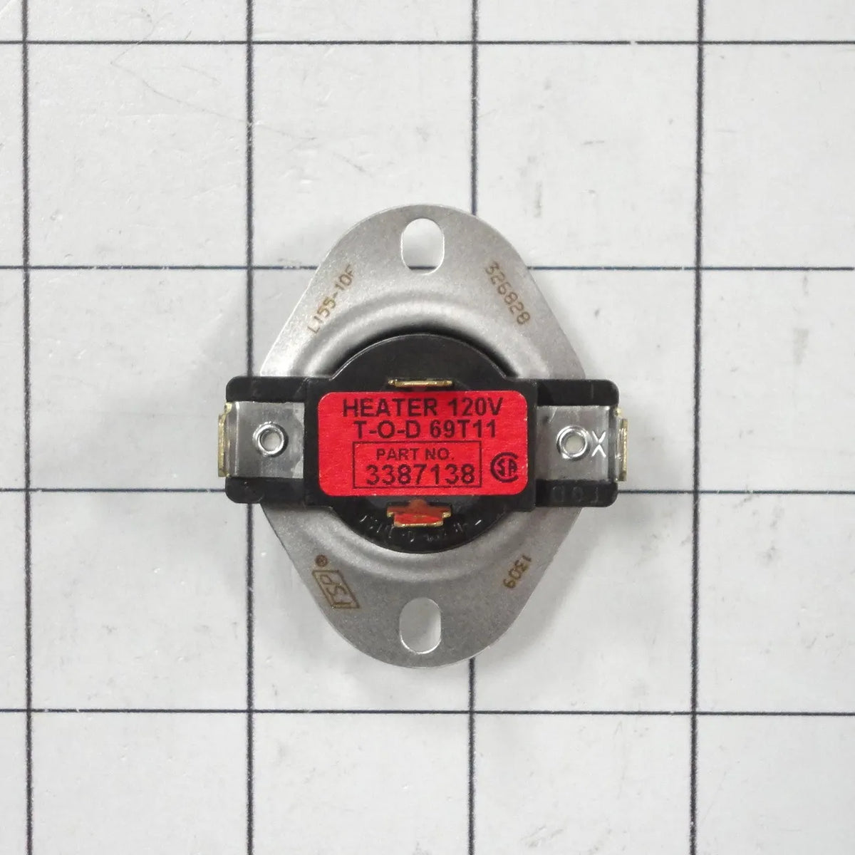 Whirlpool Dryer Cycling Thermostat WP3387138
