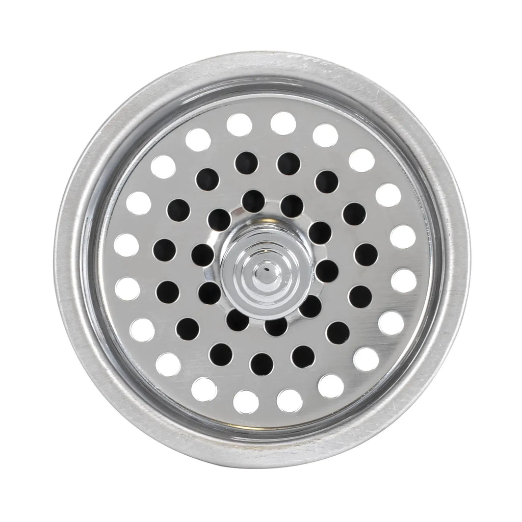EZ-Flo Sink Strainer Replacement Basket Rubber Flat Bottom 3-1/2" 30051