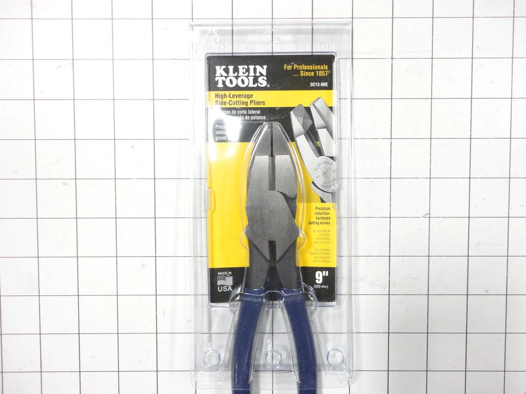 Klein Tools 9 In High Leverage Side Cutting Pliers D213-9NE