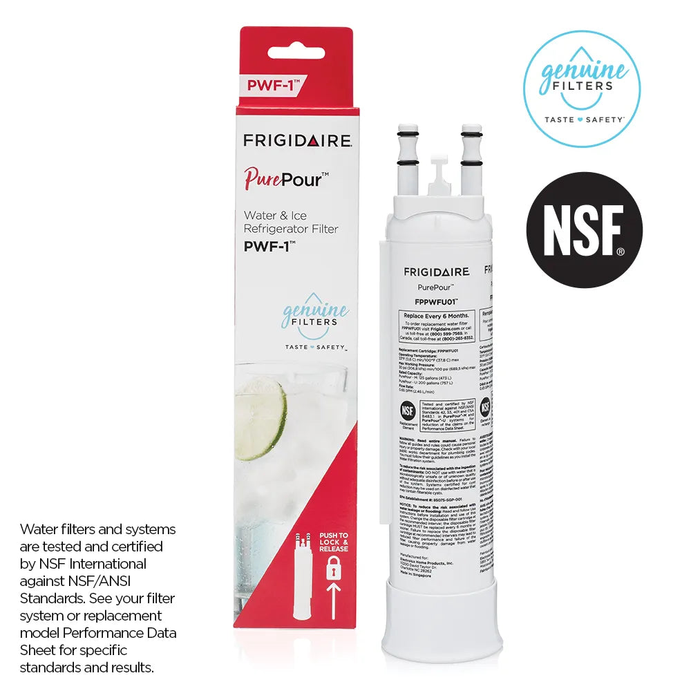 Frigidaire PurePour PWF-1 Refrigerator Water and Ice Filter FPPWFU01