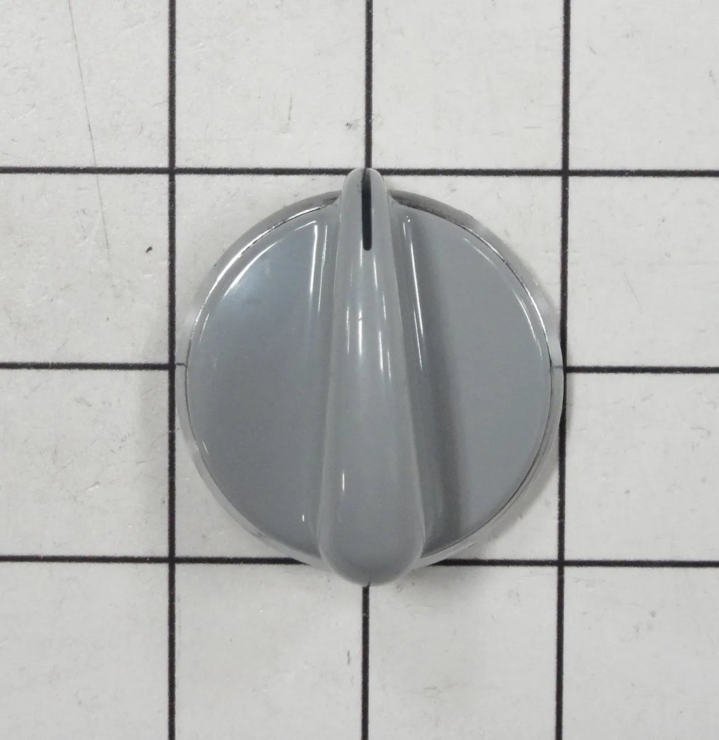 GE Washer/Dryer Control Knob and Clip Gray WH01X10462