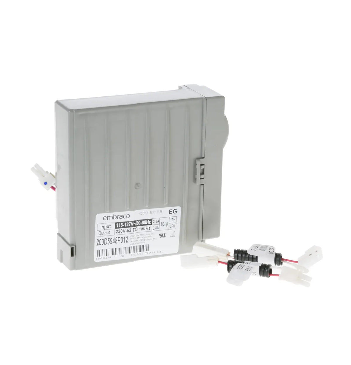 GE Refrigerator Compressor Inverter Control Board Kit WR49X10283