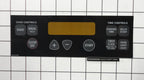 GE Range Black Touchpad Overlay WB27T10589