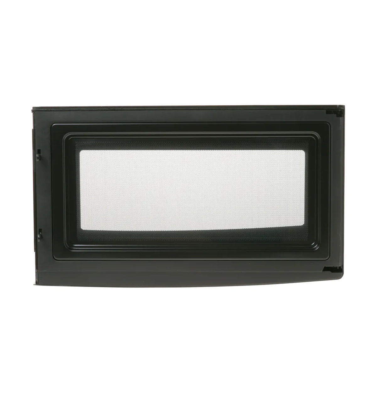 GE Microwave Door Assembly, Black WB56X20987