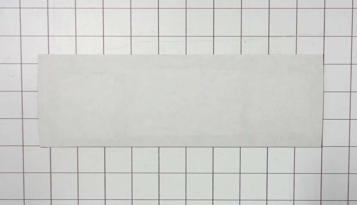 GE Range Faceplate Graphics Overlay WB27T11005