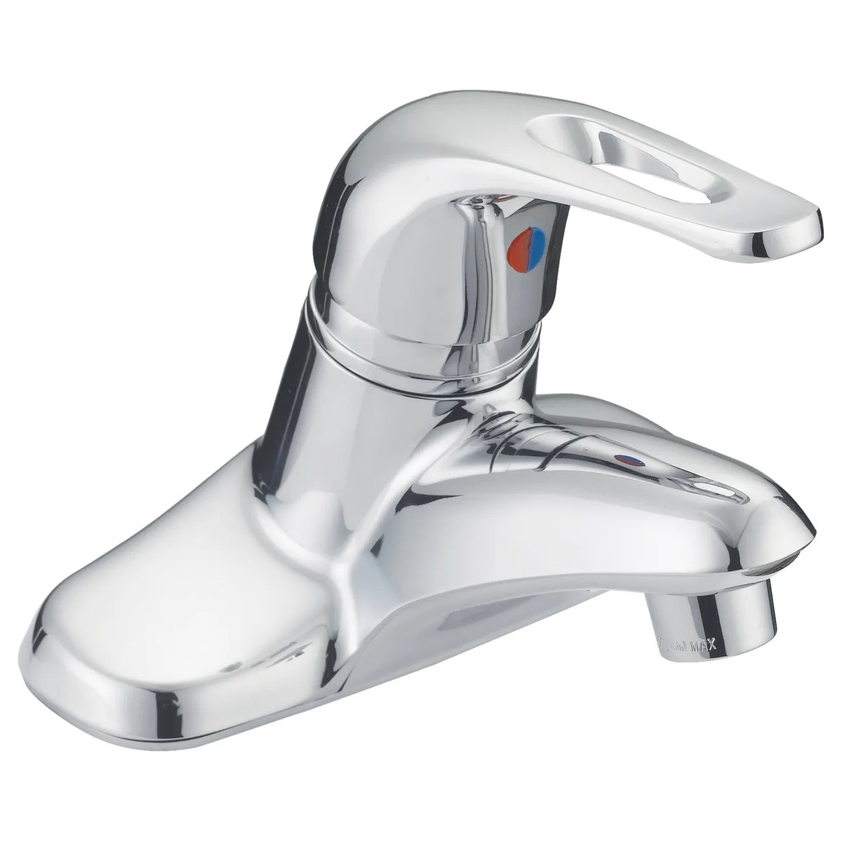 EZ-Flo Chrome 4" Lavatory Faucet with Loop Lever Handle 10088LF