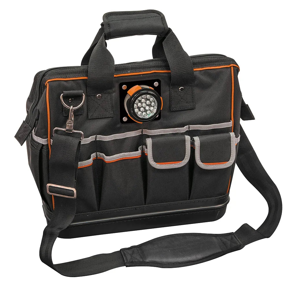 Klein Tools Tradesman Pro Lighted Tool Bag 55431-VAC