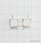 GE Refrigerator Fresh Food Door Light Switch Set of 2 WR23X29170