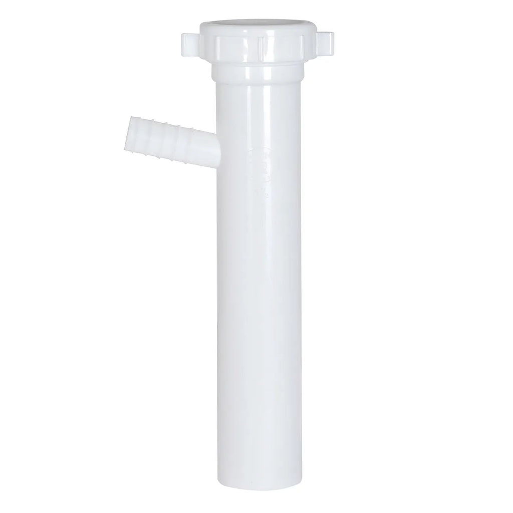 EZ-Flo Dishwasher Tailpiece 5/8" OD Barb Slip-Joint 1-1/2" x 8" 35311