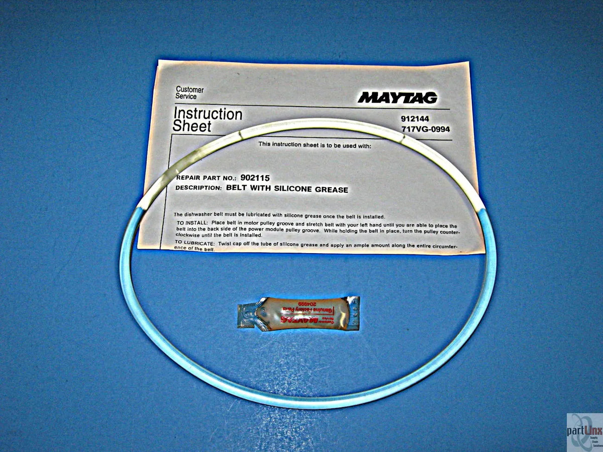 Whirlpool Dishwasher Water Pump Belt 6-9021150