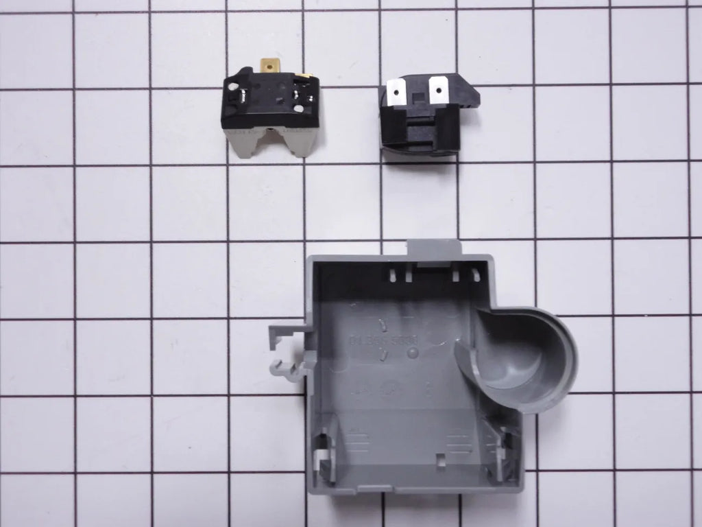 Frigidaire Refrigerator Compressor Relay Overload and Cover Kit 5304410951