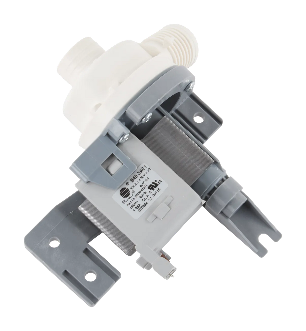 Whirlpool Washer Water Drain Pump WPW10581874