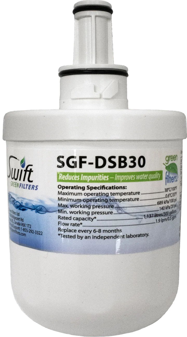 ERP (Exact Replacement Parts) Refrigerator Water Filter SGF-DSB30