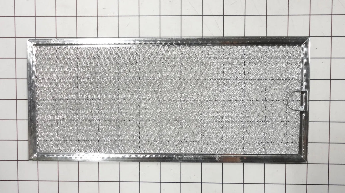 GE Microwave Air Filter, 13-3/8 x 6 Inch WB06X10596