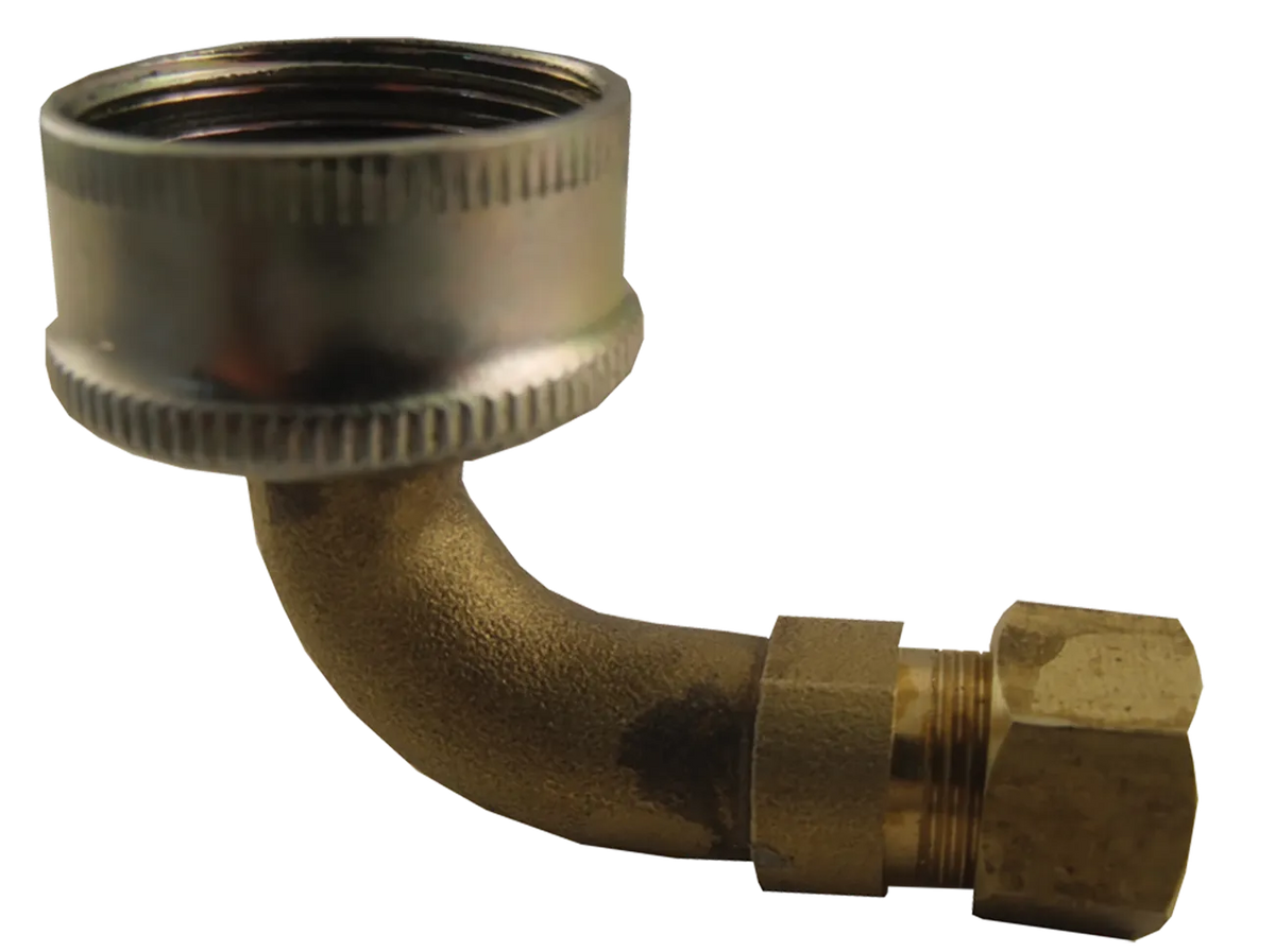 ERP (Exact Replacement Parts) Dishwasher Inlet Elbow 3/8 In. Comp x 3/4 In. FHT VI3460