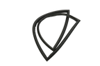 Whirlpool Refrigerator Freezer Door Gasket Black WPW10436253