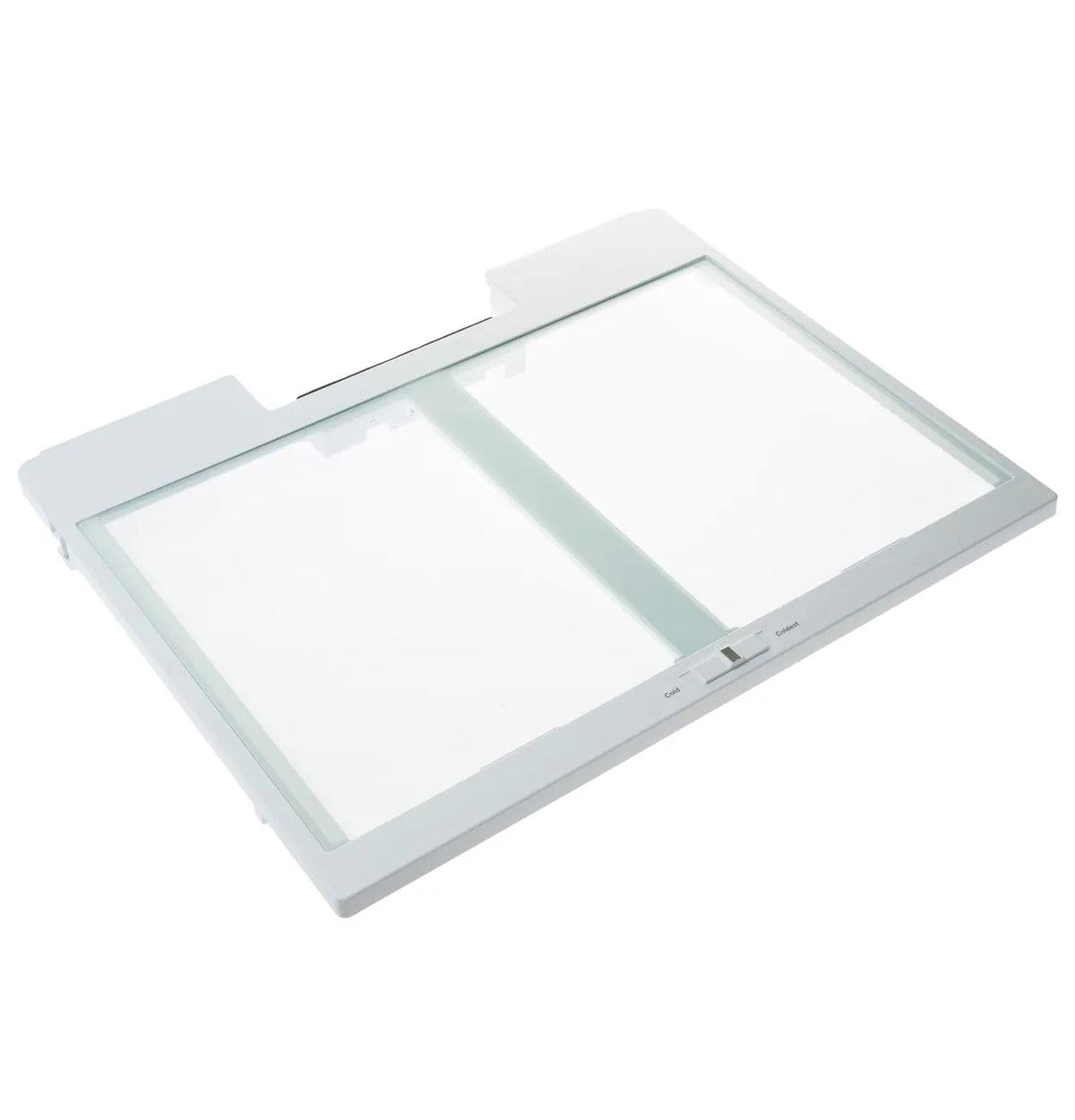 GE Refrigerator Full-Width Storage Drawer Cover with Glass WR71X42026