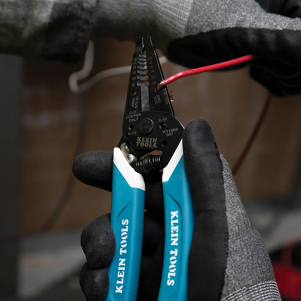 Klein Tools Klein-Kurve Wire Stripper / Cutter, 8-20 AWG K11095