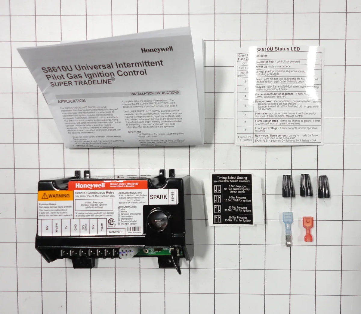 Honeywell Universal Intermittent Pilot Ignition Control S8610U3009