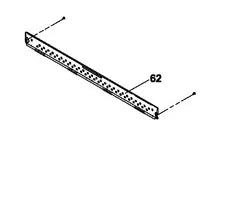 Frigidaire Microwave Rear Mounting Bracket 5304509487