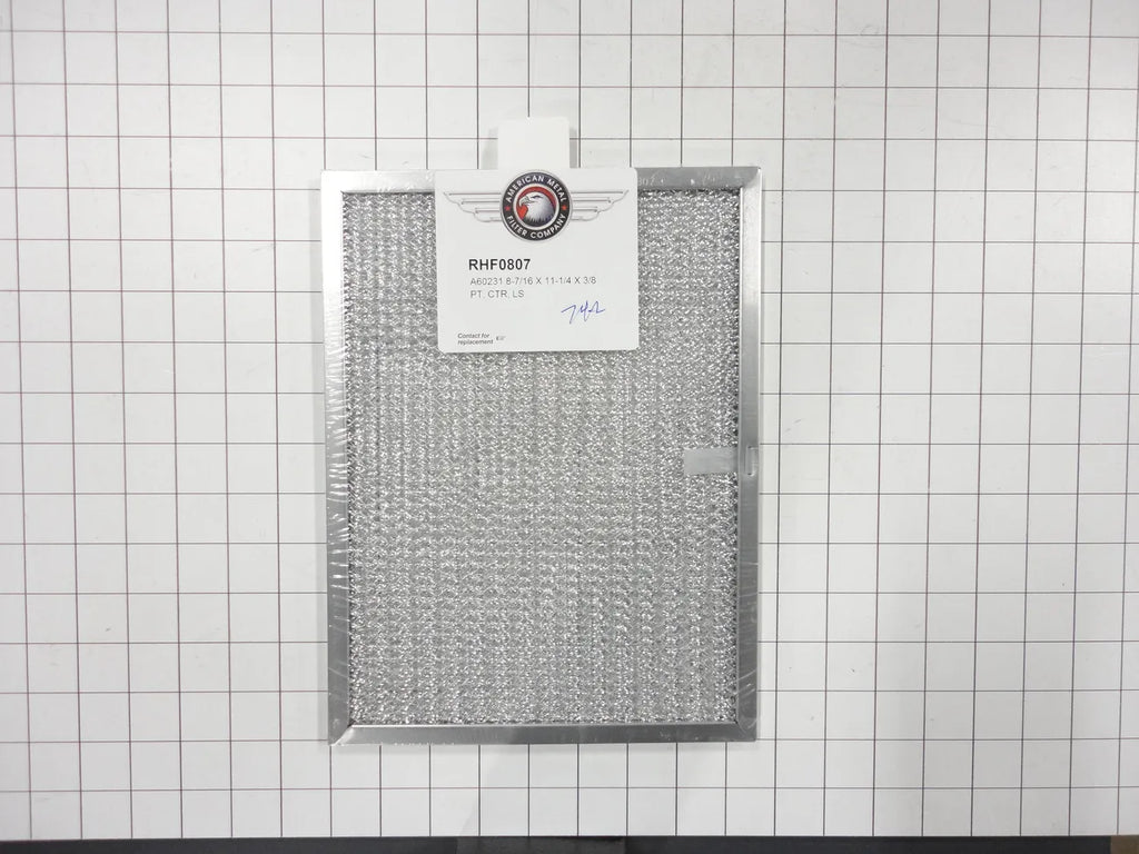 American Metal Filters Aluminum Range Hood Grease Filter 8-7/16 x 11-1/4 x 3/8 RHF0807